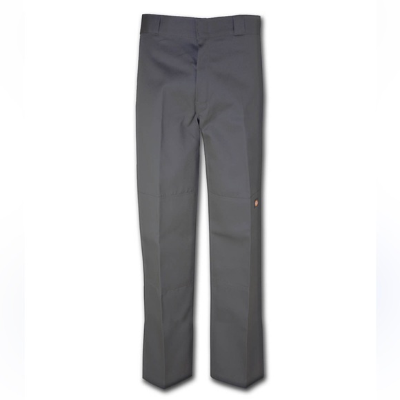 Dickies Other - DICKIES | Loose fit straight leg double knee charcoal grey work pants